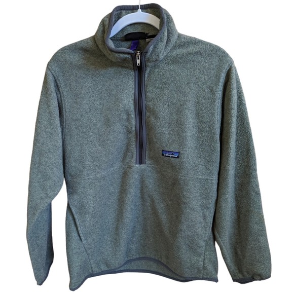 Patagonia Other - Patagonia Half Zip Sage Green Fleece Synchilla Pullover - Size Men's Medium